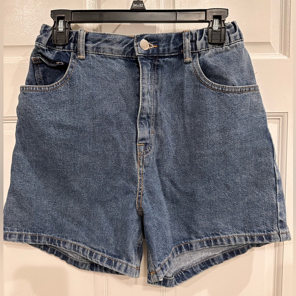 Pull & Bear vintage high waist denim shorts